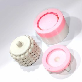 تصویر قالب سیلیکونی قندان مرواریدی 