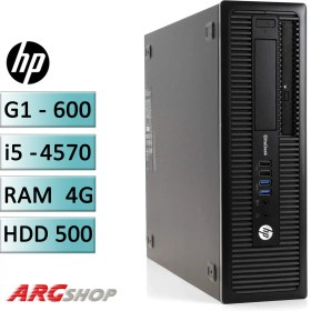 تصویر مینی کیس استوک اچ پی نسل چهار HP G1 ProDesk 600 i5-4570 - ارگ شاپ 