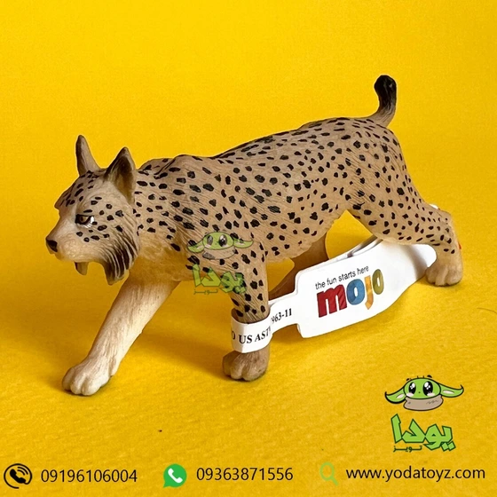 خرید و قیمت فیگور سیاهگوش وشق برند موجو - Iberian Lynx figure