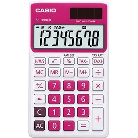 تصویر ماشین حساب کاسیو CASIO SL-300NC-RD Calculator 