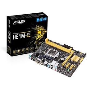 تصویر مادربرد ایسوس مدل H81M-E R2.0 سوکت 1150 ASUS H81M-E R2.0 LGA 1150 Motherboard