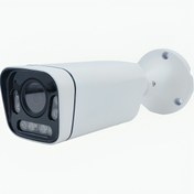 تصویر دوربین IP مداربسته بولت کیس بزرگ 5 مگاپیکسل HISILICON دید در شب رنگی میکروفون دار 