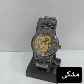 تصویر ساعت مچی مردانه به قیمت عمده،دارای روزشمار،مدل دراگون 