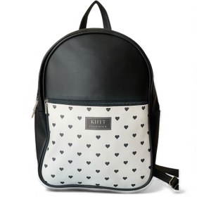 تصویر کیف کوله پشتی چرم قلب قلبی کیفت Kifet bag
