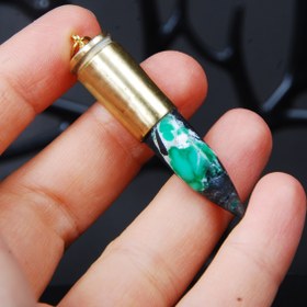 تصویر گردنبند واریسیت پوکه فشنگ 