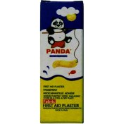 تصویر چسب زخم پاندا مدل Fabric بسته 10 عددی 