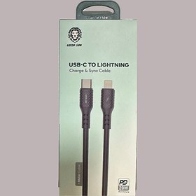 تصویر کابل تایپ سی به لایتنینگ گرین لاین Green Lion USB-C To Lightning Charge and Data Cable