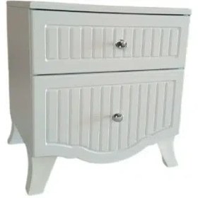 تصویر پاتختی ۲ کشو کد 411 هلالی 