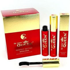 تصویر پک ۳ تایی ریمل لاکچری کویین فرچه منحنی (پوکه قرمز) 