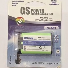 تصویر باتری شارژی GS power مدل HHR-P107 