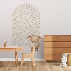 تصویر برچسب دیواری کودک تاتی کد ۱۵۹۷ طاق گل 