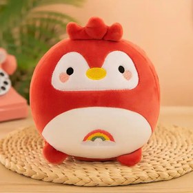 تصویر بالش سفری مدل پنگوئن کد JIMI110 به همراه چشم بند - سبز 