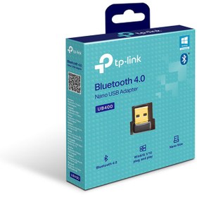 تصویر دانگل بلوتوث تی پی لینک Tp-link UB400 Bluetooth 4.0 nano usb adapter Tp-link UB400 Bluetooth 4.0 nano usb adapter