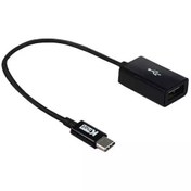 تصویر مبدل TYPE C به USB 2.0 کی نت مدل K-COTG20CM (OTG) 