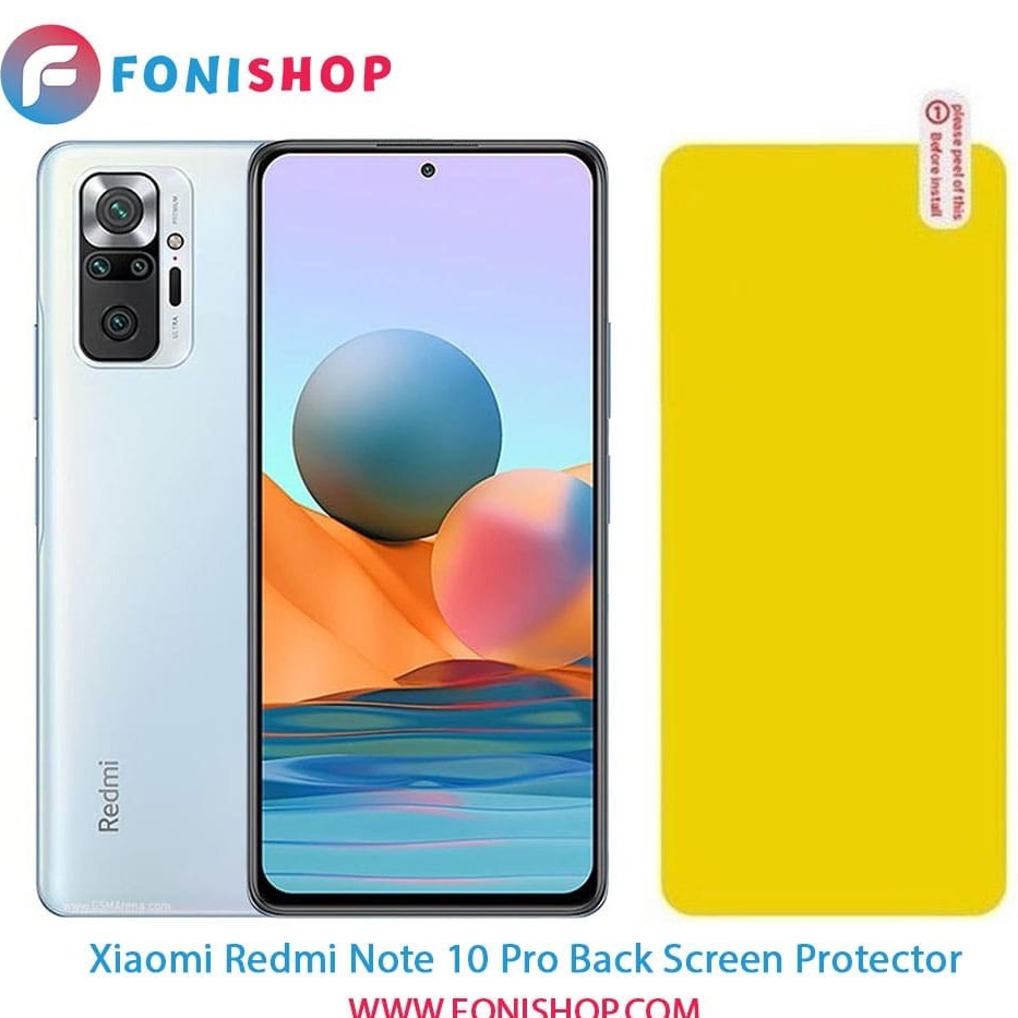 QHOHQ 3 Piezas Protector de Pantalla para Xiaomi Redmi Note 10 Pro