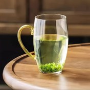 تصویر ماگ پیرکس دسته رنگی برند دلی deli وارداتی کد49 