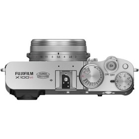 تصویر دوربین بدون آینه فوجی فیلم FUJIFILM X100VI Digital Camera Silver 