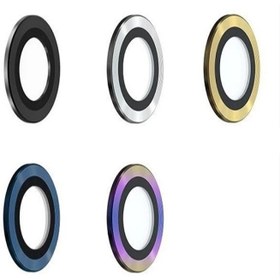 تصویر محافظ لنز دوربین مدل رینگی مناسب برای گوشی موبایل اپل - چند رنگ / 13pro 