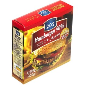 تصویر 202 همبر 90% گوشت 