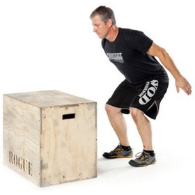 تصویر ست 3 عددی جامپ باکس چوبی Jump box ا Set of 3 wooden jump boxes. Jump box Set of 3 wooden jump boxes. Jump box