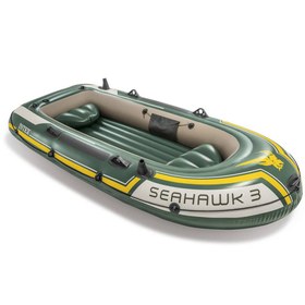 تصویر قایق بادی سه نفره اینتکس مدل Seahawk 3 