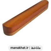 تصویر قط زن خوشنویسی چوب عناب پایه دار بزرگ 