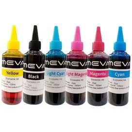 تصویر جوهر 6 رنگ MEVA - زرشکی MEVA Ink Magenta - 6 Color