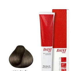 تصویر رنگ مو دنی وان قهوه ای زیتونی تیره ( شماره 3/7 زیتونی ) Dani One