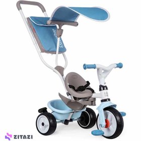 تصویر سه چرخه کودک اسموبی BABY BALADE PLUS TRICYCLE BLUE 