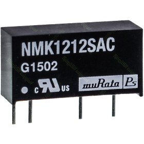 تصویر مبدل ولتاژ موراتا 167 میلی آمپر MURATA NMK1212SAC DC/DC IN:12V OUT:12V 