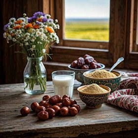 تصویر پودر سنجد 