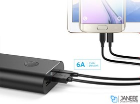 تصویر پاور بانک شارژ سریع انکر Anker PowerCore+ 20100mAh USB-C A1371 