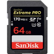 تصویر کارت حافظه Sandisk SD 64 GB 200 MB/S 633X 