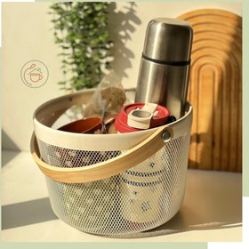 تصویر سبد طرح ایکیا مدل گرد 