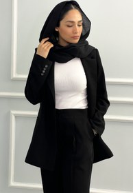 تصویر کت مشکی زنانه Black coat