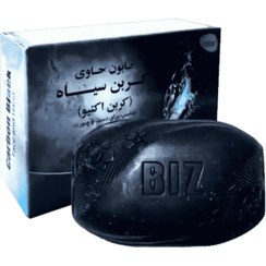 تصویر صابون کربن فعال بیز ضدجوش و ضد لک 