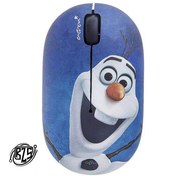 تصویر ماوس بی سیم اکرون همراه با پد ماوس مدل Acron OM300 طرح انگری بردز Acron OM300 Mouse