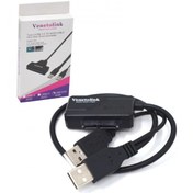 تصویر کابل USB3.0 TO SATA ونتولینک (Venetolink) مدل USB DVD 2226 USB3.0 TO SATA Cable Venetolink USB DVD 2226 Model