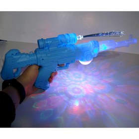 تصویر اسباب بازی تفنگ موزیکال مدل کلت نور افشان (7846) 