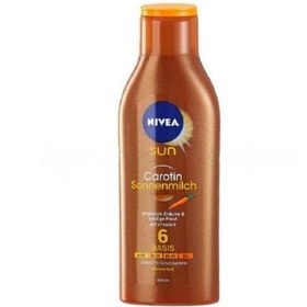 تصویر لوسیون برنزه کننده spf 6 نیوآ 200 میل Nivea Sun Tanning Oil SPF6 200ml