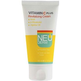 تصویر کرم روشن کننده (ویتامین C) نئودرم|Neuderm Vitamin C Plus Revitalizing Cream 