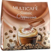 تصویر کاپوچینو کلاسیک مولتی کافه multicafe جعبه 20 ساشه ای ا multicafe classic cappuccino 20pcs multicafe classic cappuccino 20pcs