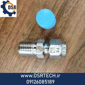 تصویر کانکتور نری Male Connector 1/4DD x/4NPT SS316L - دلتا صنعت رایان 