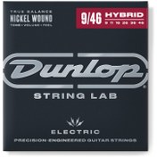 تصویر Dunlop Nickel Wound Electric Guitar Strings 9/46 Hybrid 