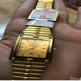 Swistar 23k 2024 gold electroplated sapphire