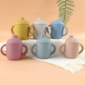 تصویر لیوان کودک هاگی باگی مدل Huggy Buggy سیلیکونی 