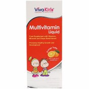 تصویر شربت مولتی ویتامین ویواکیدز 200 میلی لیتر Viva Kids Multivitamin Liquid 200 ml