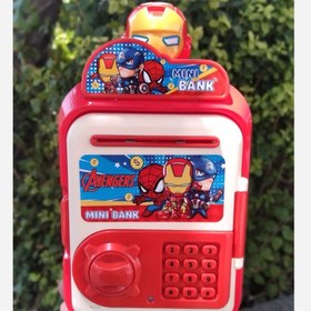 تصویر قلک مدل گاوصندوق طرح ایرومن 