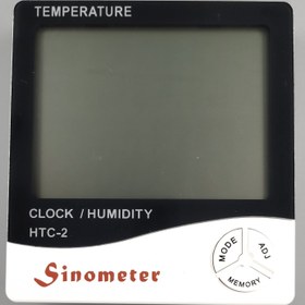 تصویر دما سنج و رطوبت سنج سینومتر مدل Htc-2 