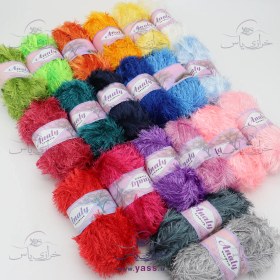 تصویر پک 20 رنگ کاموا یوموش 100 گرمی (بسته 20 عددی) 